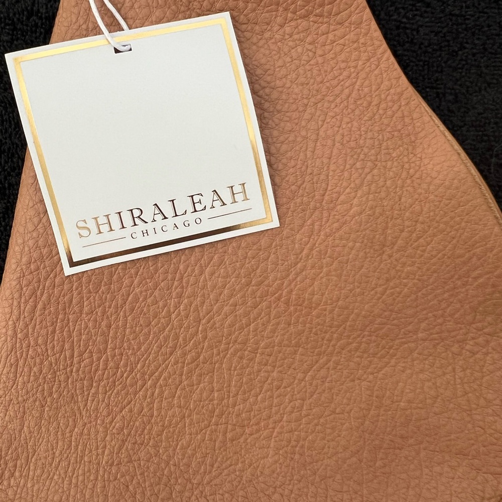 DESIGNER Shiraleah Two-Tone Tan and Cream Women's Bag - Picture 4 of 5
